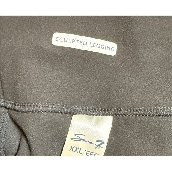 Seven7 Faux Leather Women’s Legging Size XXL MSRP$59 Sustainable Grunge - Picture 6 of 6